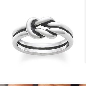 James Avery Lovers Knot ring size 7